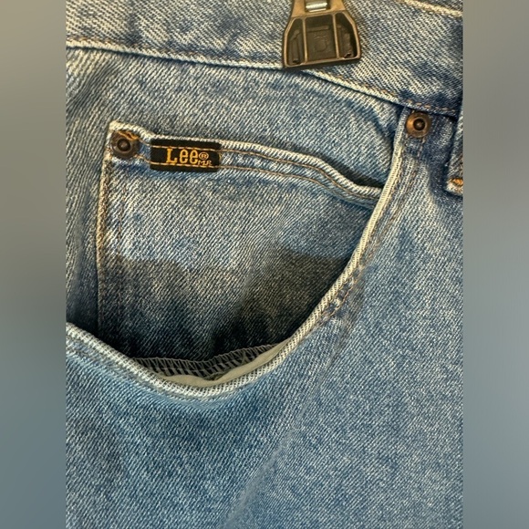 Lee Relaxed Fit Big and Tall Mens Jeans Light Stone Size 40x30 NWT - Picture 7 of 16